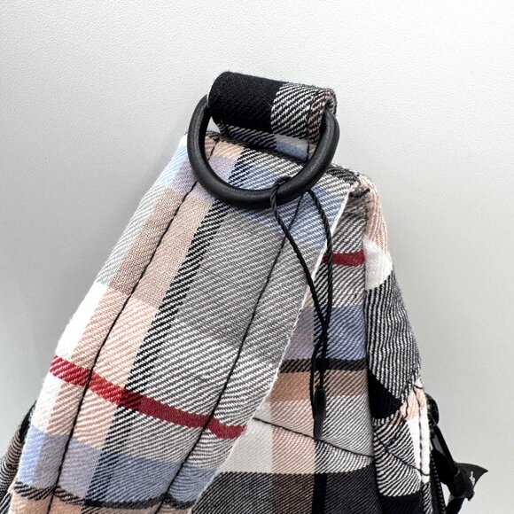 Vera Bradley Essential Sling Backpack Perfectly Plaid Pattern ~ Fall NWOT tan b - Picture 6 of 11